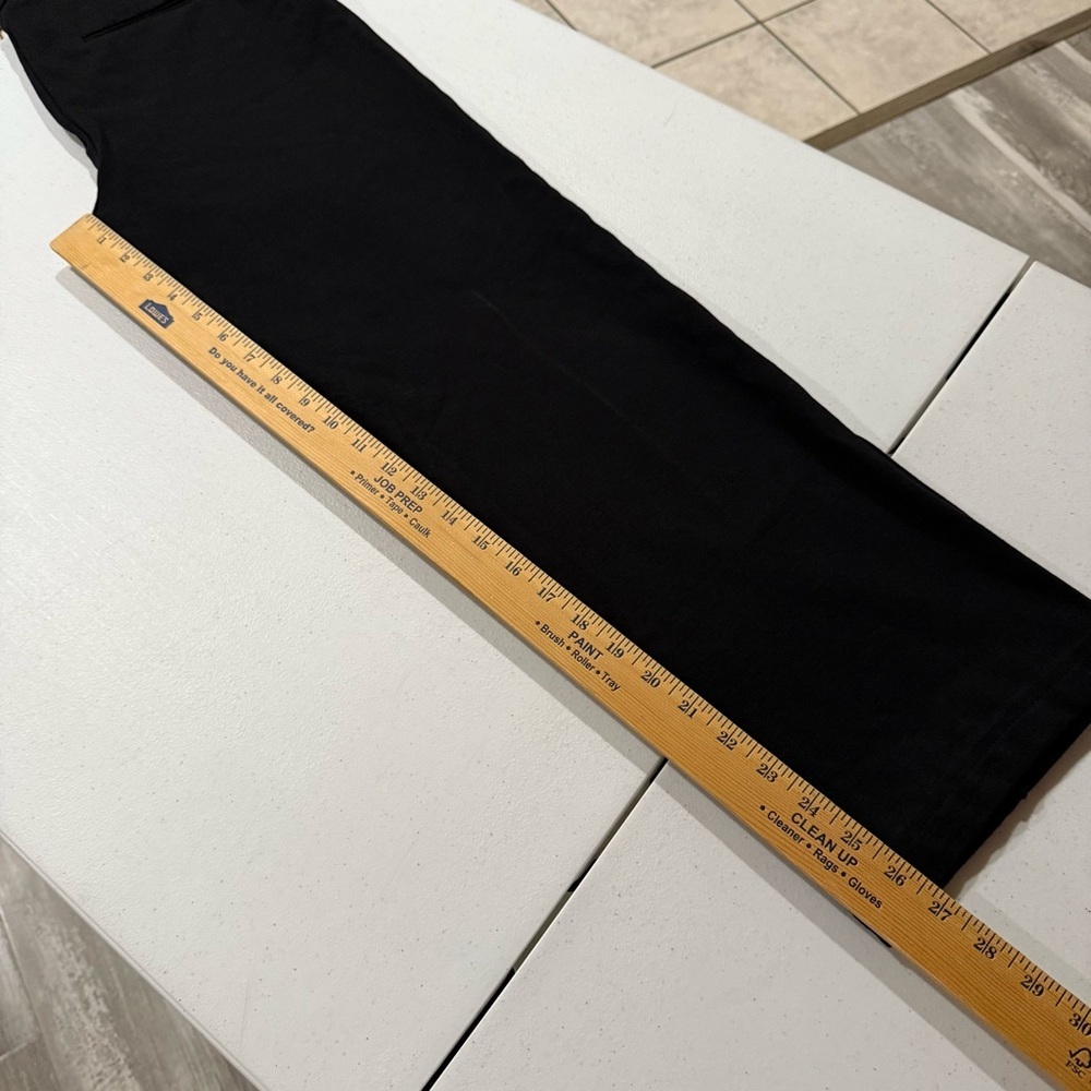 T Tahari Flat Front Pants Solid Stretch Ponte Wid… - image 6